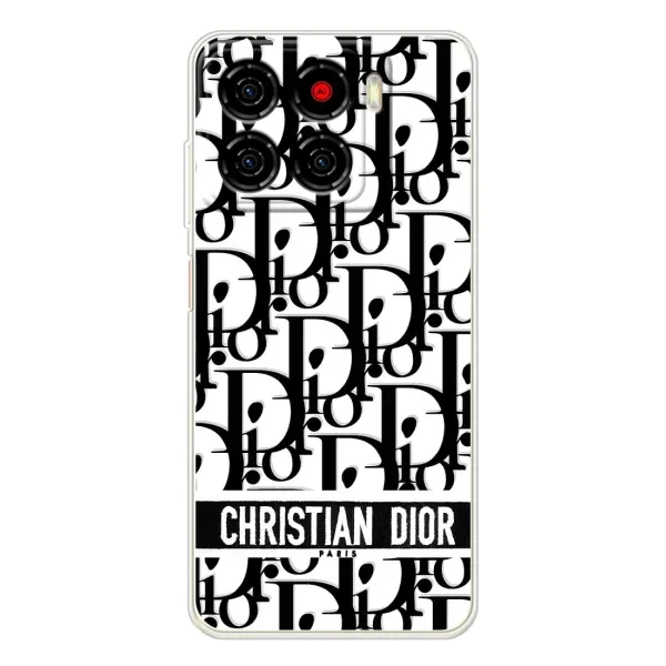 Чехол с рисунком «Christian Dior» для ZTE Blade A56