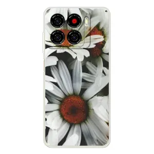 Чехол с ромашками на ZTE Blade A56 (Цветы Ромашки)