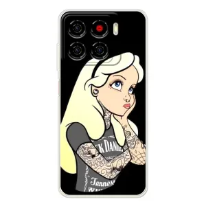 Чехол Стильные девушки на ZTE Blade A56 (Девушка обиделась)