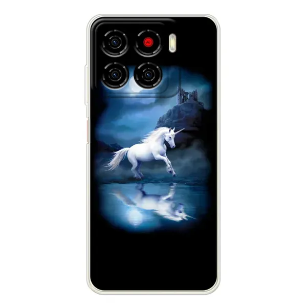 Чехол с рисунком «Единорог» для ZTE Blade A56 Чехол с рисунком «Единорог» для ZTE Blade A56