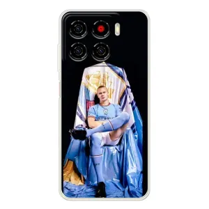 Чехлы с принтом для ZTE Blade A56 Футболист