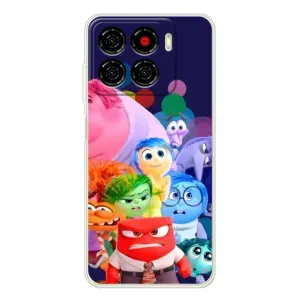 Чохол Головоломка для ZTE Blade A56 - (AlphaPrint) (Герої головоломки)