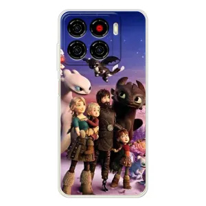 Чехол дракон Беззубик для ZTE Blade A56 (Герои дракона)