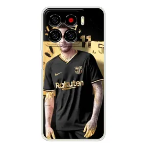 Силиконовый Чехол ZTE Blade A56 (Gold Neymar)