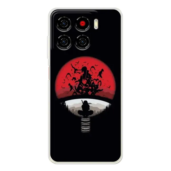 Чехол с рисунком «Итачи на черном» для ZTE Blade A56 Чехол с рисунком «Итачи на черном» для ZTE Blade A56