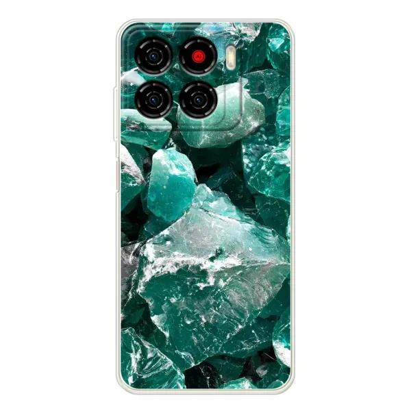 Чехол с рисунком «Изумруд» для ZTE Blade A56 Чехол с рисунком «Изумруд» для ZTE Blade A56
