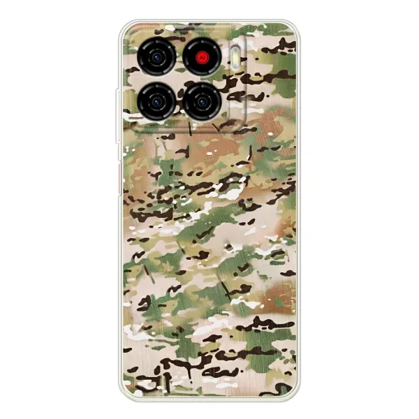 Чехол с рисунком «Камуфляжный» для ZTE Blade A56 Чехол с рисунком «Камуфляжный» для ZTE Blade A56