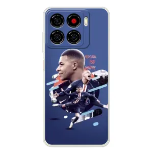Чехол (TPU) с Футболистом на ZTE Blade A56