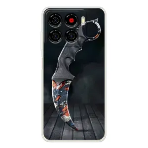 Чехол КИБЕРСПОРТ для ZTE Blade A56 (Кинжал КС ГО)
