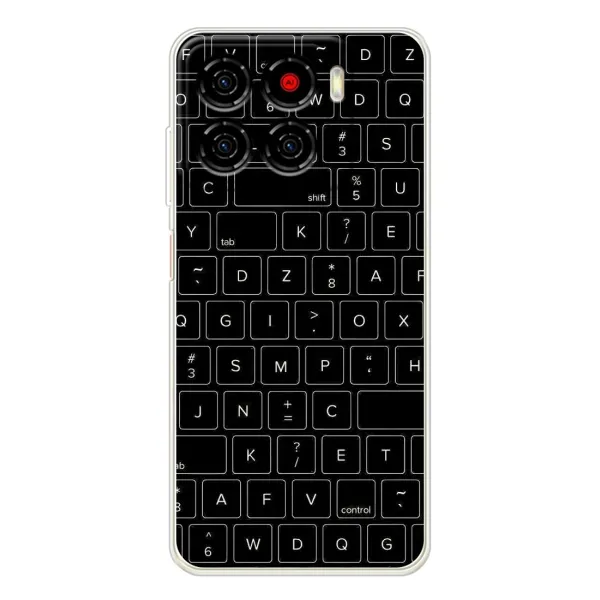 Чехол с рисунком «Клавиатура» для ZTE Blade A56 Чехол с рисунком «Клавиатура» для ZTE Blade A56