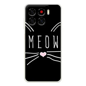 Бампер с изображением Котиков для Блейд А56 (КОТИК MEOW)