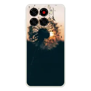 Силиконовый Чехол с одуванчиками на ZTE Blade A56 (Красивый одуванчик)