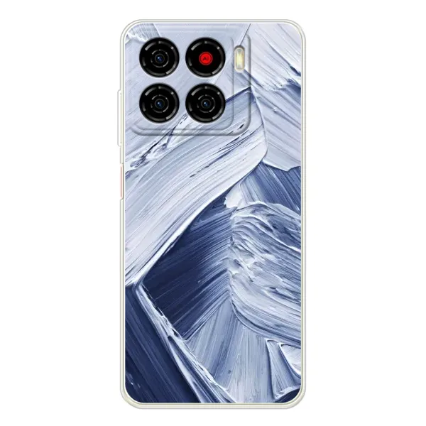 Чехол с рисунком «Краски мазки» для ZTE Blade A56 Чехол с рисунком «Краски мазки» для ZTE Blade A56