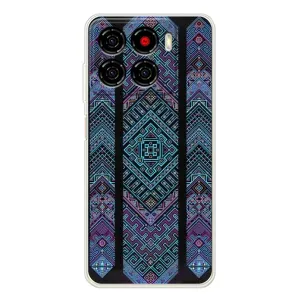 Силиконовый Чехол на ZTE Blade A56 (Крутой орнамент)