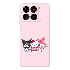 Чехол с персонажем Куроми на ZTE Blade A56 (Куроми Мелоди Китти)