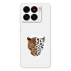Чехол с леопардовым принтом на ZTE Blade A56