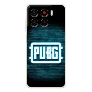 Чехол (TPU) с картинкой "Лого Пабг" на Блейд А56 (Лого PUBG)