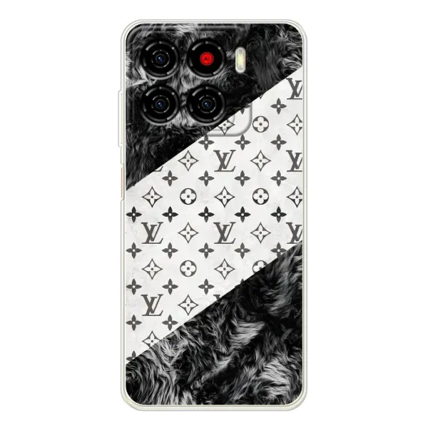 Чехол с рисунком «LV на белом» для ZTE Blade A56 Чехол с рисунком «LV на белом» для ZTE Blade A56