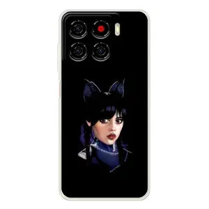 Чехлы с принтом Уэнсдей на ZTE Blade A56 (Милая Уэнсдей)