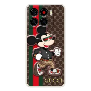 Чехлы Бренд GUCCI для ZTE Blade A56 (Маус Гуччи)