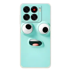 Силиконовые Чехлы (смешные стикеры) для ZTE Blade A56 (Забавное мятное лицо)