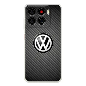 Чехол "Фольксваген" для ZTE Blade A56 (На карбоне)