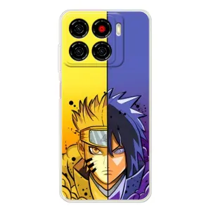 Купить Чехлы на телефон с принтом Anime для ZTE Blade A56 (Naruto Vs Sasuke)