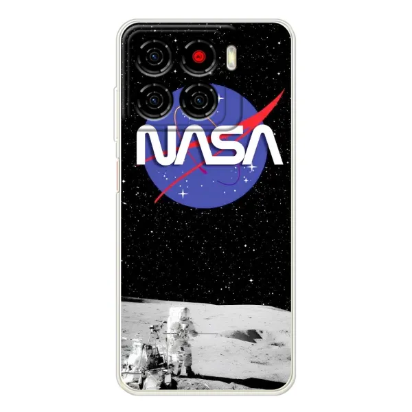 Чехол с рисунком «Nasa на луне» для ZTE Blade A56 Чехол с рисунком «Nasa на луне» для ZTE Blade A56