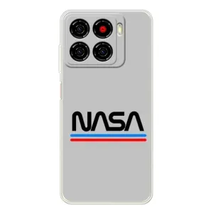 Силиконовый бампер с принтом "Наса" на ZTE Blade A56 (Наса)