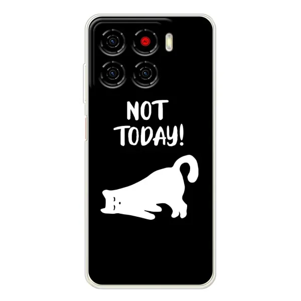 Чехол с рисунком «Not Today» для ZTE Blade A56 Чехол с рисунком «Not Today» для ZTE Blade A56