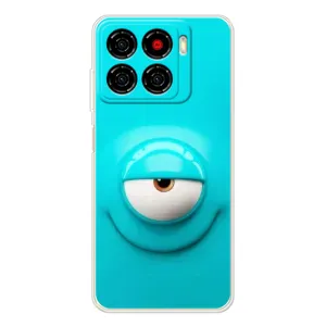 Силиконовые Чехлы (смешные стикеры) для ZTE Blade A56 (Одноглазик)