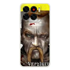 Чехол с картинкой (Патриотический КОЗАК) на ZTE Blade A56