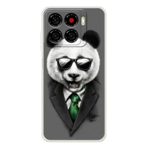 Чехлы с Пандами на ZTE Blade A56 (Панда в очках)