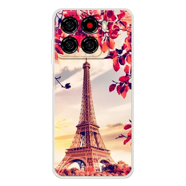 Чехол с рисунком «Paris photo» для ZTE Blade A56