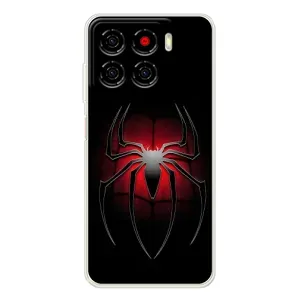 Чехол Супергерой Человека Паука на ZTE Blade A56 (Паук)