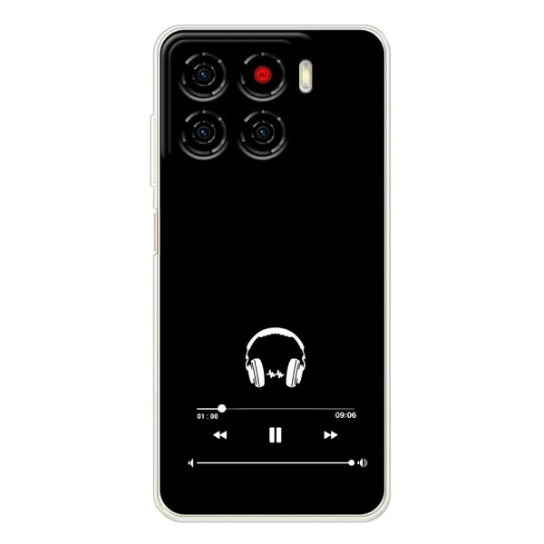 Чехол с рисунком «Плеер» для ZTE Blade A56 Чехол с рисунком «Плеер» для ZTE Blade A56