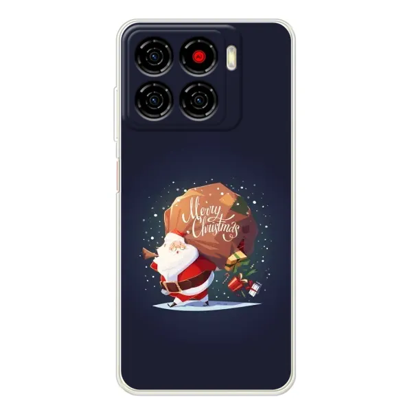 Чехол с рисунком «Подарки от Санты» для ZTE Blade A56 Чехол с рисунком «Подарки от Санты» для ZTE Blade A56