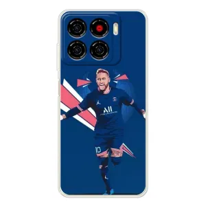 Силиконовый Чехол ZTE Blade A56 (Празднование Неймара)