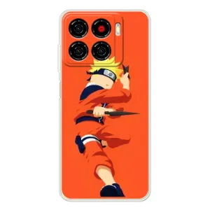 Чехлы с принтом Наруто на ZTE Blade A56 (Силуэт Наруто)