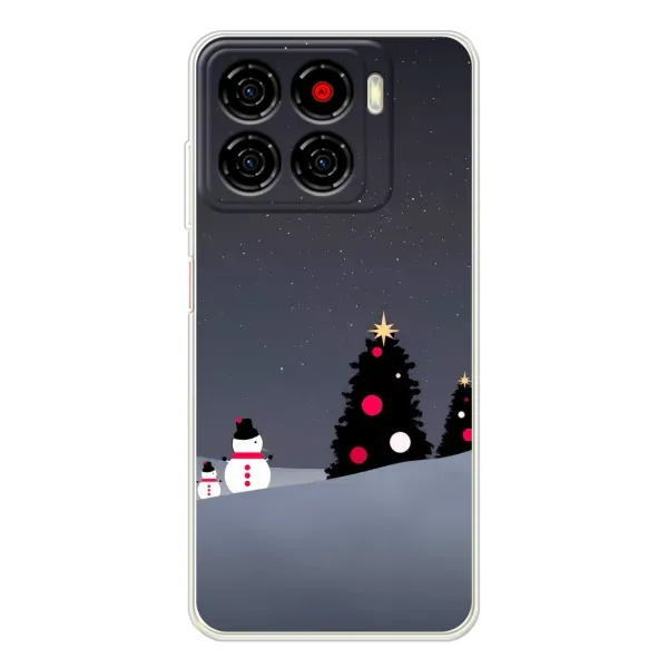Чехол с рисунком «Снеговички» для ZTE Blade A56 Чехол с рисунком «Снеговички» для ZTE Blade A56
