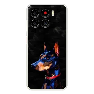 Бампер для ZTE Blade A56 с картинкой "Песики" (Собака Мопс)