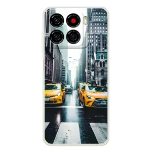Силиконовый бампер (Работники) на ZTE Blade A56 (Такси)