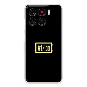 Чехол (TPU) с картинкой "Лого Пабг" на Блейд А56 (ТОП 1)