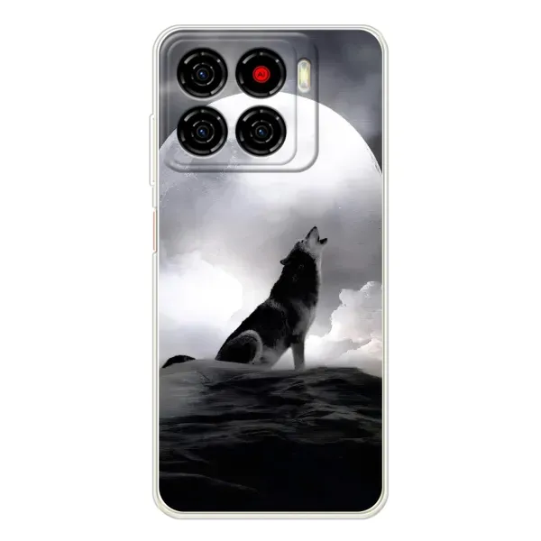 Чехол с рисунком «Волк и луна» для ZTE Blade A56 Чехол с рисунком «Волк и луна» для ZTE Blade A56