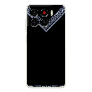 Силиконовый Чехол на ZTE Blade A56 (Воротник вышиванки)