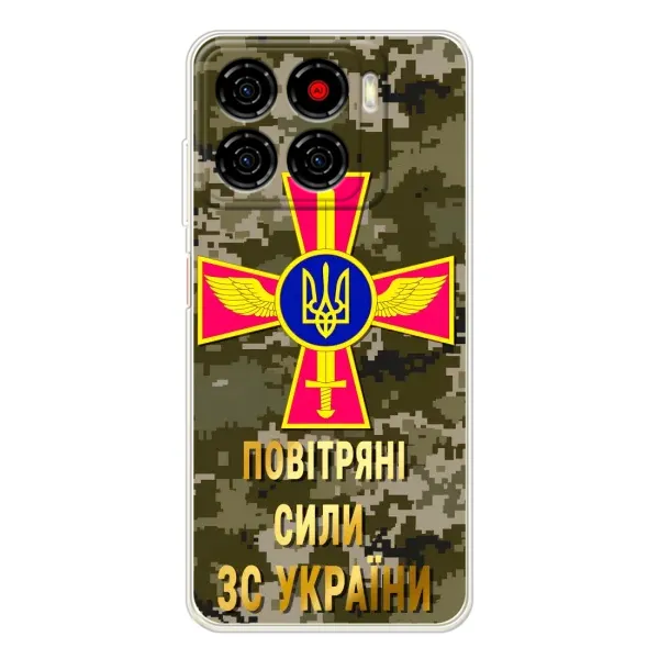 Чехол с рисунком «ВС ЗСУ» для ZTE Blade A56 Чехол с рисунком «ВС ЗСУ» для ZTE Blade A56