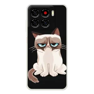 Чехол на тематику: Коты для ZTE Blade A56 (Взгляд кота)