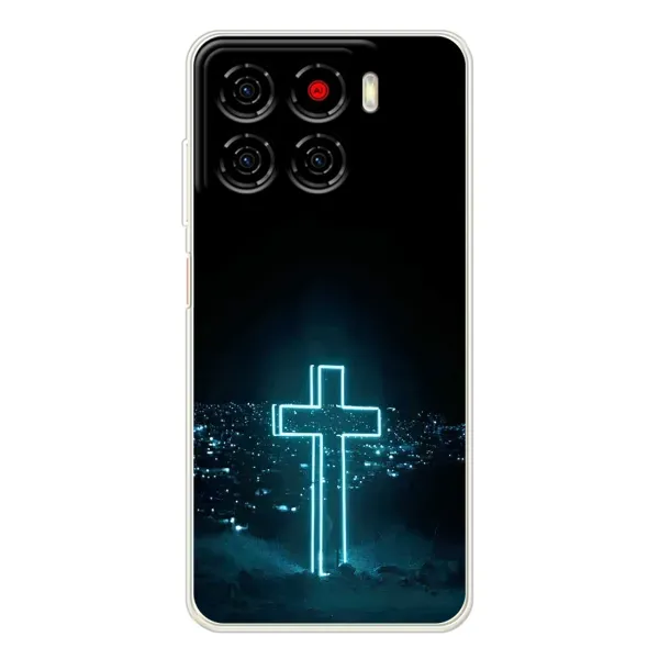 Чехол с рисунком «Яркий Крест» для ZTE Blade A56 Чехол с рисунком «Яркий Крест» для ZTE Blade A56
