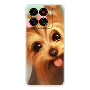 Чехол (ТПУ) Милые собачки для ZTE Blade A56 (Йоршенский терьер)