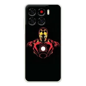 Чехол Супергерой Железный человек на ZTE Blade A56 (Железный человек)
